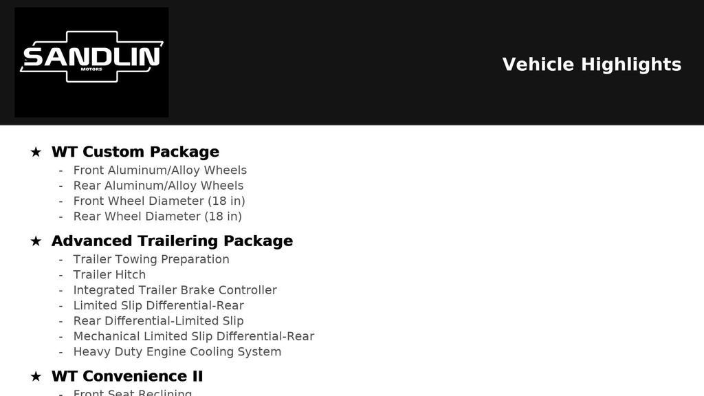 2026 Chevrolet Colorado WT