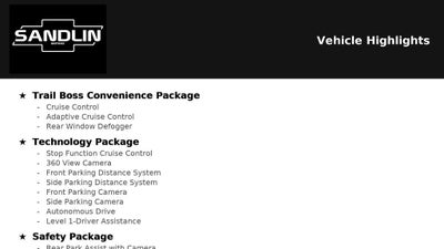 2023 Chevrolet Colorado Trail Boss