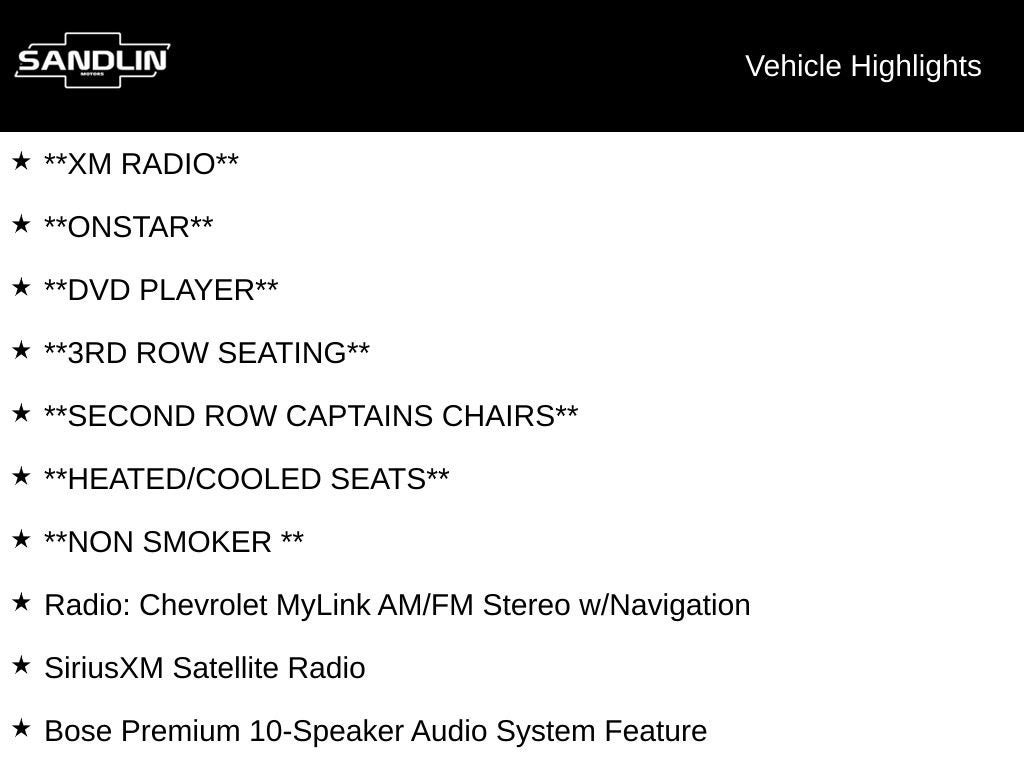 2018 Chevrolet Traverse Premier