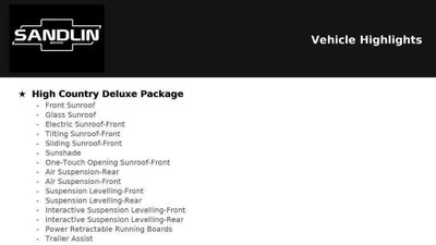2026 Chevrolet Tahoe High Country