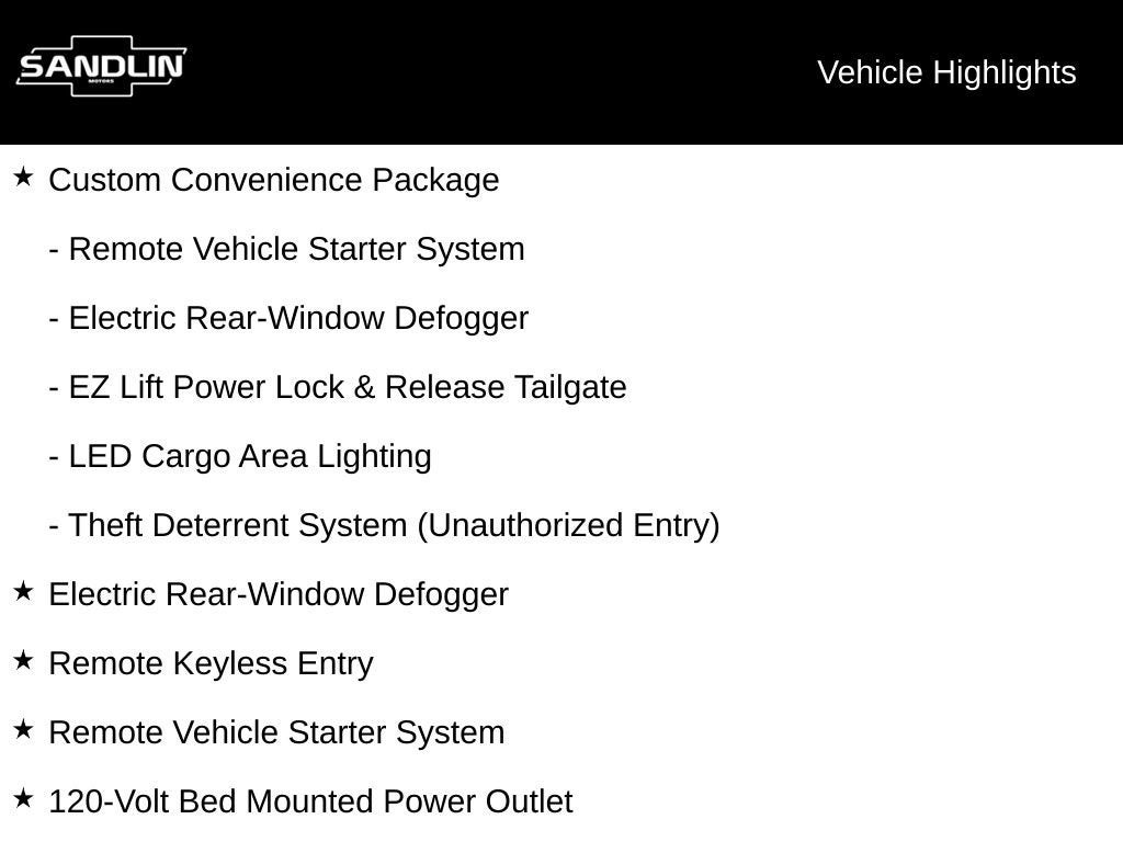 2025 Chevrolet Silverado 1500 Custom Trail Boss