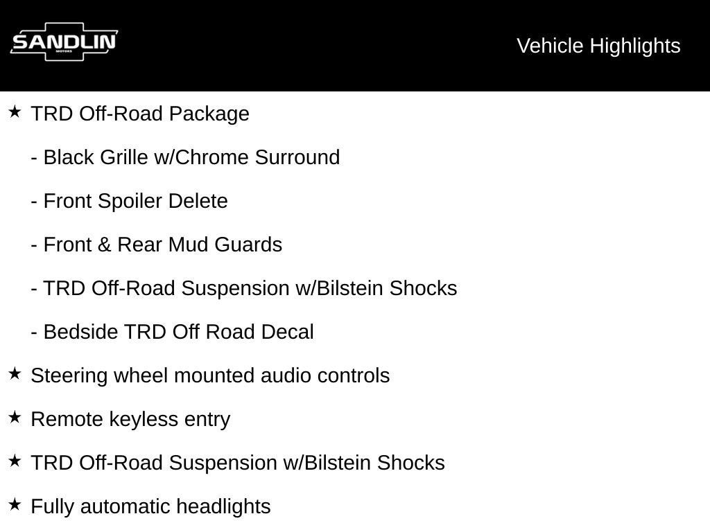 2023 Toyota Tundra SR5