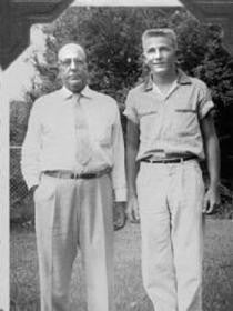 Bob Sandlin and Joe Sandlin Sr.